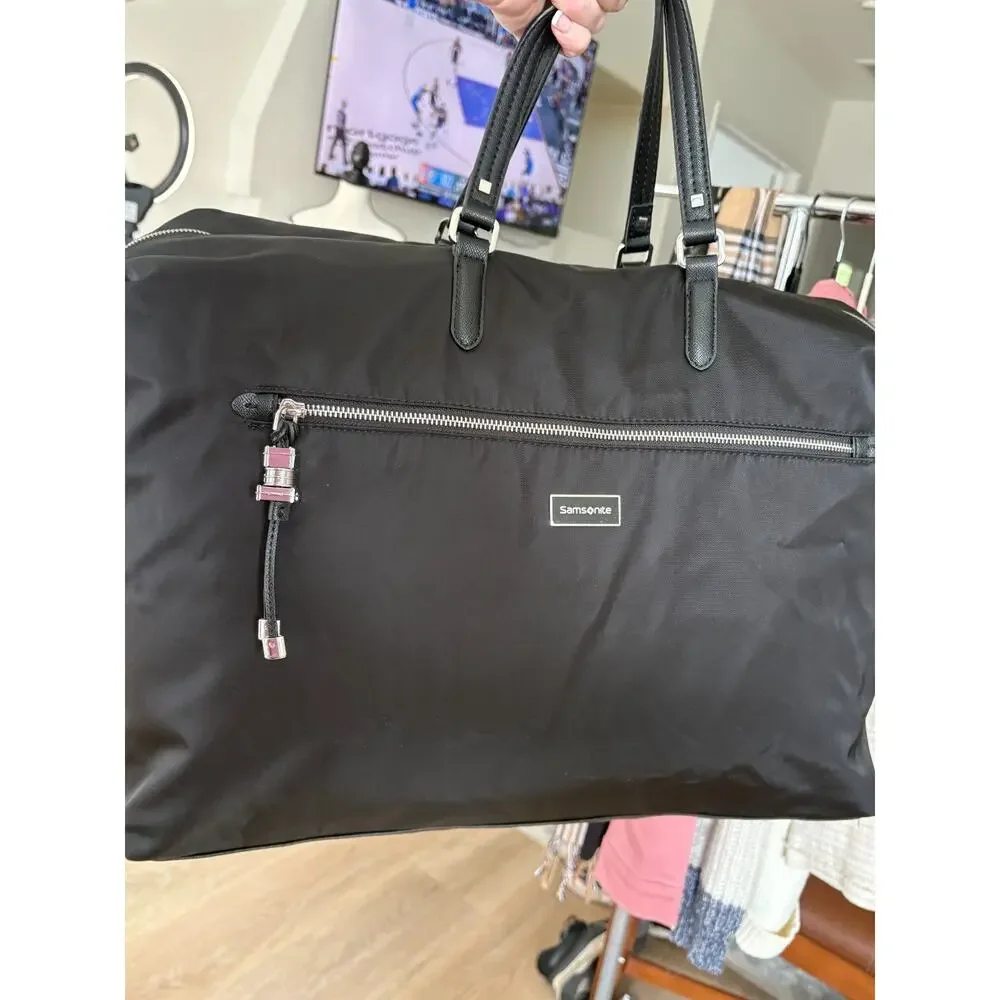Samsonite Small Karissa Duffle Bag Black MSRP $230
